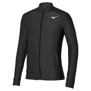 Mizuno Sport Jacke Herren Schwarz | 409-HFJVDB