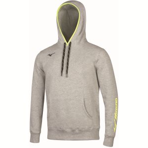 Mizuno Sweat Hoodie Oberteile Herren Schwarz | 964-HRKEAS