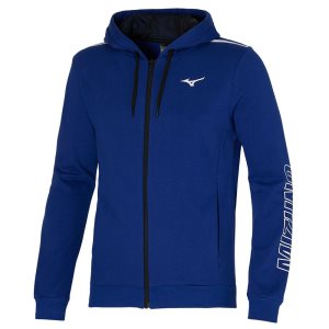 Mizuno Sweat Jacke Herren Blau | 306-GOAZNB