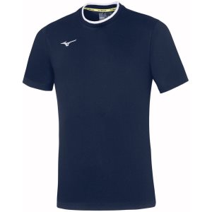 Mizuno Tee Oberteile Herren Blau | 075-TXGMZO
