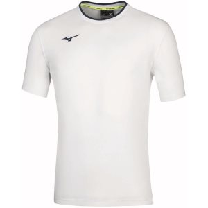 Mizuno Tee Oberteile Herren Weiß | 415-OWNTJC