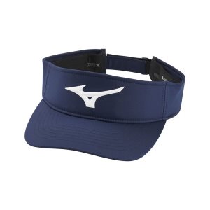 Mizuno Tour Elite Visor Kopfbedeckung Damen Navy | 903-OAGVUC