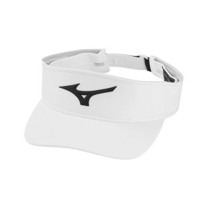 Mizuno Tour Elite Visor Kopfbedeckung Herren Weiß | 396-VSDUIR