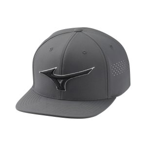 Mizuno Tour Flache Snapback Kopfbedeckung Damen Dunkelgrau | 352-UGBLRO