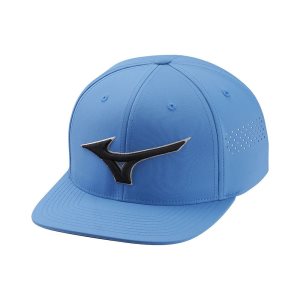 Mizuno Tour Flache Snapback Kopfbedeckung Damen Blau | 364-QTFLXO