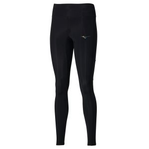 Mizuno Two Loop 88 Leggings Damen Schwarz | 043-BEGFKA