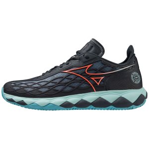 Mizuno Wave Enforce Tour Cc Tennisschuhe Damen Blau Türkis | 534-SFYWER