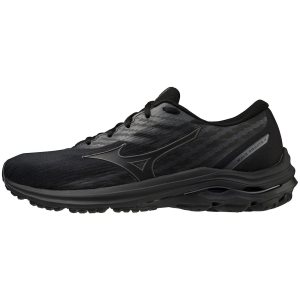Mizuno Wave Equate 7 Laufschuhe Herren Schwarz Metal Grau | 653-EBGZAT