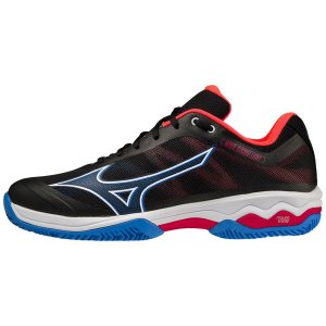 Mizuno Wave Exceed Light Padel Schuhe Herren Schwarz Weiß Rot | 096-PNWXKB