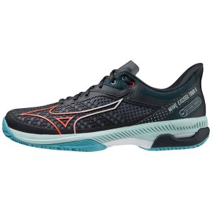 Mizuno Wave Exceed Tour 5 Cc Tennisschuhe Herren Blau Türkis | 419-FZJGUM