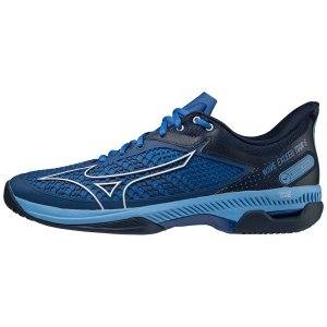 Mizuno Wave Exceed Tour 5 Cc Tennisschuhe Herren Blau Weiß | 549-KQYAOC