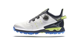 Mizuno Wave Hazard Pro Boa Golfschuhe Herren Weiß Hellgrün | 169-LRMPVA