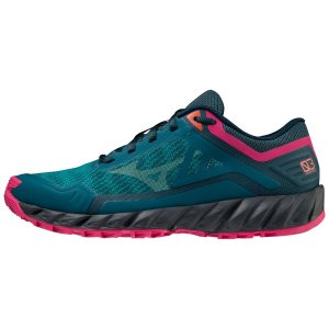 Mizuno Wave Ibuki 3 Trailrunning Schuhe Damen Blau | 097-BARQXC