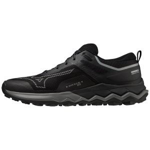 Mizuno Wave Ibuki 4 Gtx Trailrunning Schuhe Herren Schwarz Metal Grau Dunkelgrau | 798-ANFRIM