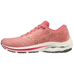 Mizuno Wave Inspire 18 Laufschuhe Damen Rosa | 046-GHAEBM