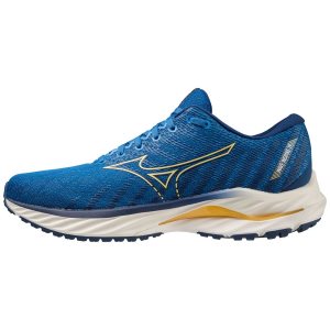 Mizuno Wave Inspire 19 Laufschuhe Herren Blau Blau | 627-APDQXB