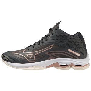 Mizuno Wave Lightning Z7 Mid Volleyballschuhe Damen Schwarz | 846-DIQJKX