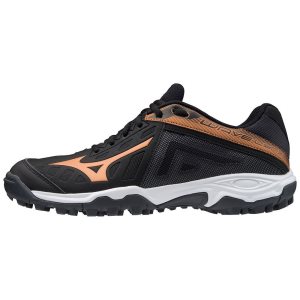 Mizuno Wave Lynx Hockeyschuhe Damen Schwarz | 326-JTWFOS
