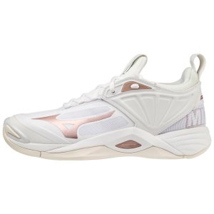 Mizuno Wave Momentum 2 Volleyballschuhe Damen Weiß Rosa | 241-DYGEAS
