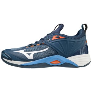 Mizuno Wave Momentum 2 Volleyballschuhe Damen Blau | 624-NACHFX