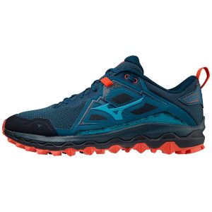 Mizuno Wave Mujin 8 Trailrunning Schuhe Herren Blau | 804-JBLHZX