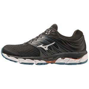 Mizuno Wave Paradox 5 Laufschuhe Herren Schwarz Hellorange | 915-FTEWAO