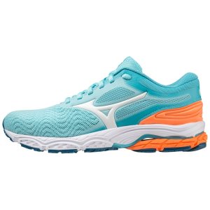 Mizuno Wave Prodigy 4 Laufschuhe Damen Braun Weiß Hellorange | 294-TRYPSU
