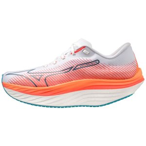 Mizuno Wave Rebellion Pro Laufschuhe Herren Weiß Silber | 480-ACRSKY
