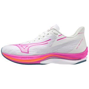 Mizuno Wave Rebellion Sonic Laufschuhe Damen Weiß Blau | 504-QVWXAK