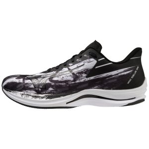 Mizuno Wave Rebellion Sonic Laufschuhe Herren Weiß Schwarz | 204-EDAQSI