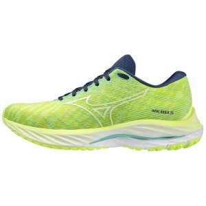 Mizuno Wave Rider 26 Laufschuhe Damen Weiß | 607-GJQZMW