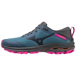 Mizuno Wave Rider Tt Trailrunning Schuhe Damen Blau | 824-WBNLAI