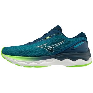 Mizuno Wave Skyrise 3 Laufschuhe Herren Blau | 485-CYHBRD