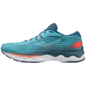 Mizuno Wave Skyrise 4 Laufschuhe Herren Blau | 581-SYKWDQ