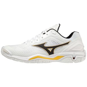 Mizuno Wave Stealth V Handballschuhe Herren Weiß | 540-RBVTKH