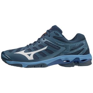 Mizuno Wave Voltage Volleyballschuhe Damen Blau | 540-IHXOMA